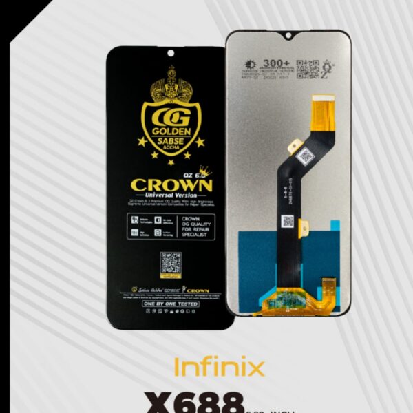 New quality LCD screen, digitizer assembly with touch screen for Infinix X688, 100% tested replacement screen parts   5.0   1 Rating   ౹   1 sold