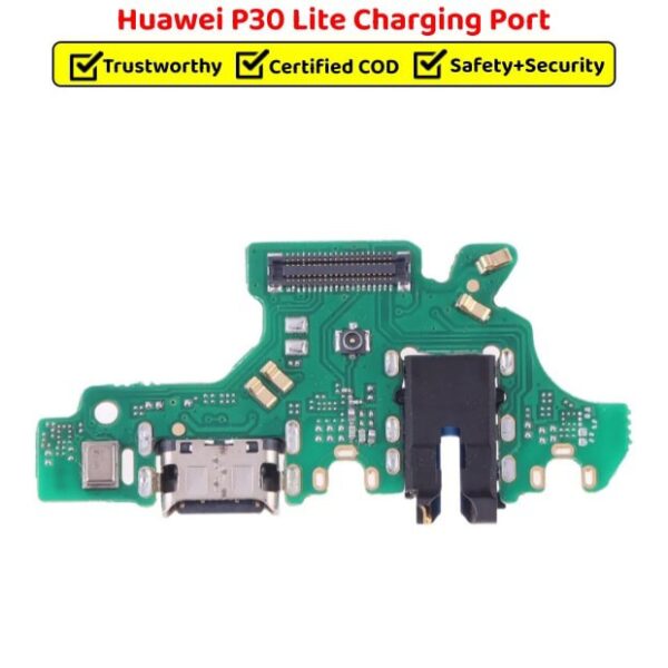 New For Huawei P30 lite Nova 4e Dock Connector Micro USB Charger Charging Port Flex Cable Board With Microphone