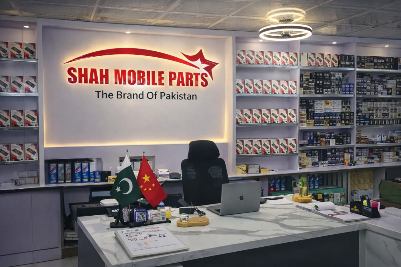 SHAH brand mobile phone LCD screen replacement premium packaging