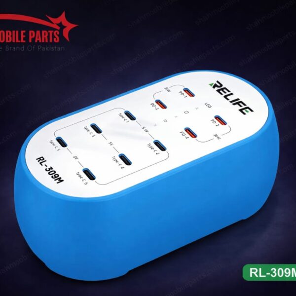 RELIFE RL-309M TYPE-C 10 PORT TYPE-C SMART CHARGER