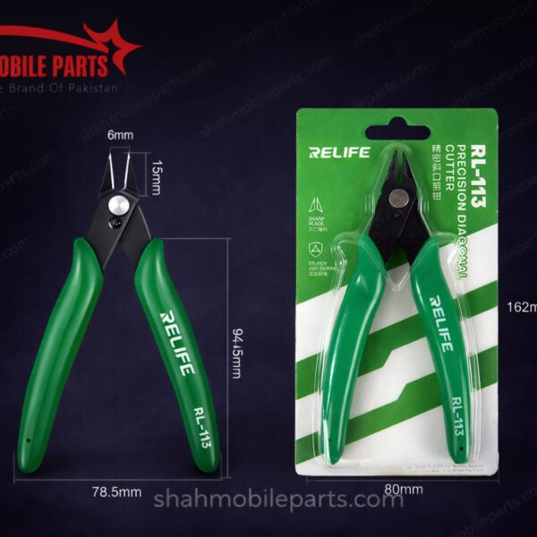 RELIFE RL-113 Precision Diagonal Pliers