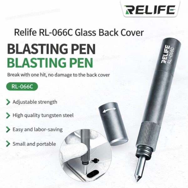 RELIFE RL-066C MOBILE GLASS BACKCOVER BLASTING PEN