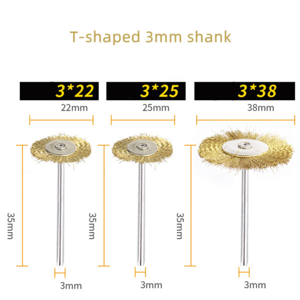 RELIFE T-SHAPED Glue removal copper brush/1PCS