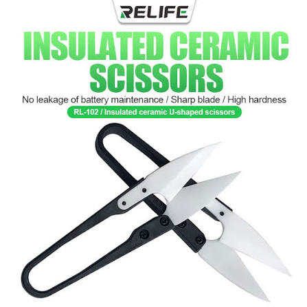 RELIFE RL-102 INSULATED CERAMIC U-SCISSORS